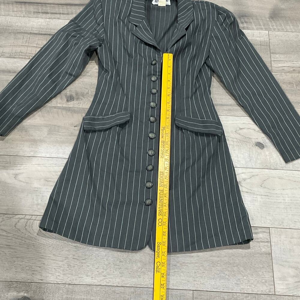 Alyn Paige pinstripe blazer dress size 5/6 - Picture 8 of 12